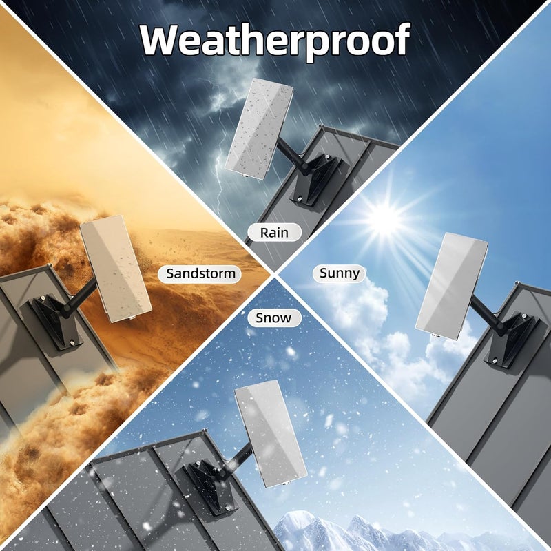 DAIERTEK Starlink Performance (Gen 3) Protective Cover, Starlink FHP Sleeve, Transparent, Heat-Resistant, Weatherproof, for Roof, Car, RV, Truck, Trailer - Image 5